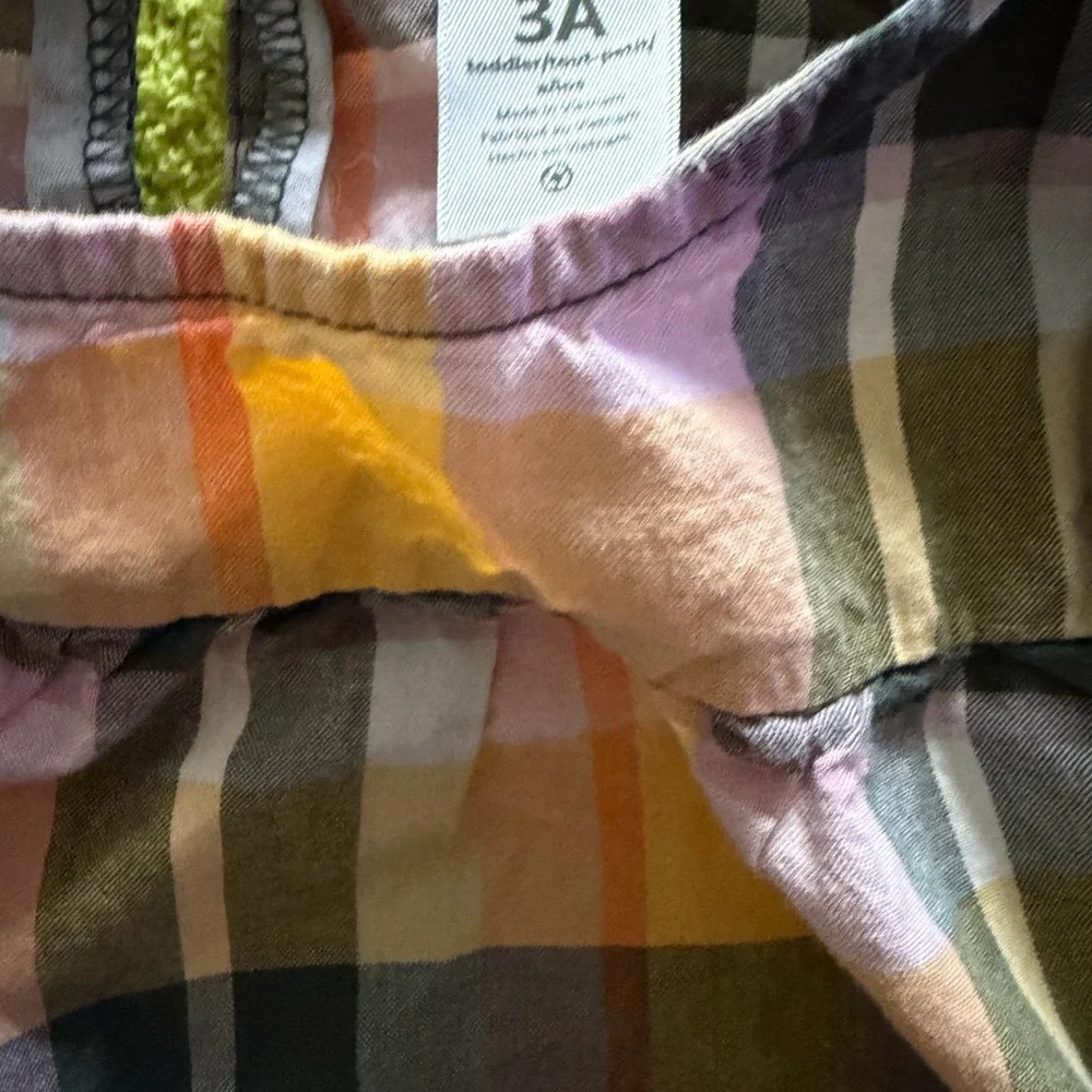 Carter's Multicolor Plaid Kids Blouse